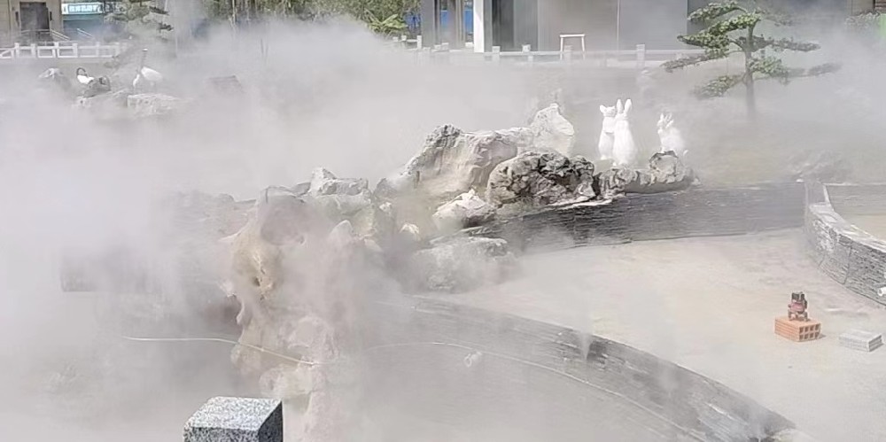 財(cái)正環(huán)保為河南扶溝縣養(yǎng)老院建造霧森景觀(guān)，營(yíng)造優(yōu)美宜居養(yǎng)老環(huán)境